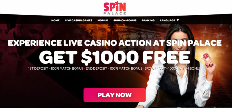 Spin Palace Live Casino